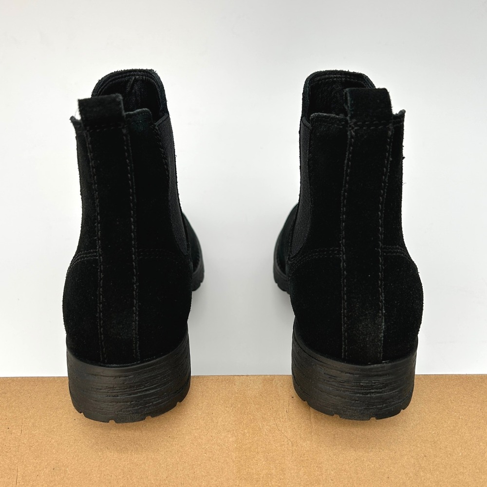Womens Chelsea Boots Bjorndal Brenna Size 8.5 Black Suede Cushioned NEW 303803 - Picture 4 of 7